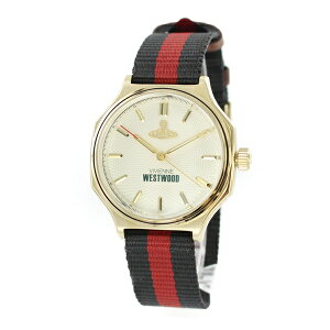 Vivienne Westwood ヴィヴィアン ウエストウッド 腕時計 メンズ レディース ユニセックス ゴールド 布のベルト 時計 ビビアン VV227CPBK 誕生日プレゼント クリスマスプレゼント