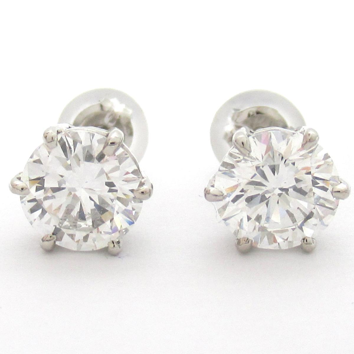 ジュエリー ダイヤモンド 惜しかっ ピアス プラチナPT900 中古 ジュエリー ダイヤモンド 惜しかっ ピアス プラチナPT900 中古