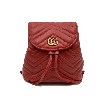 10/15〜【全品ポイント5倍&なくなり次第終了最大5万円OFFクーポン】グッチ GUCCI リュックサック バックパック リュックサック バックパック バッグ レザー レディース レッド系 レッド 528129 【中古】