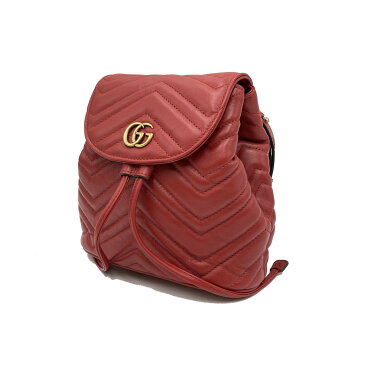 10/15〜【全品ポイント5倍&なくなり次第終了最大5万円OFFクーポン】グッチ GUCCI リュックサック バックパック リュックサック バックパック バッグ レザー レディース レッド系 レッド 528129 【中古】