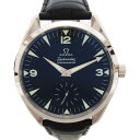 オメガ OMEGA SEAMASTER Seamaste?r レイルマスター XXL クロノメータ?ー 腕時計 時計 K18WG （ホワイトゴールド） レザーベルト メンズ ブラック系 ブラック 22200000000000 【中古】 | ブランド ブランド時計 ブランド腕時計 ウォッチ