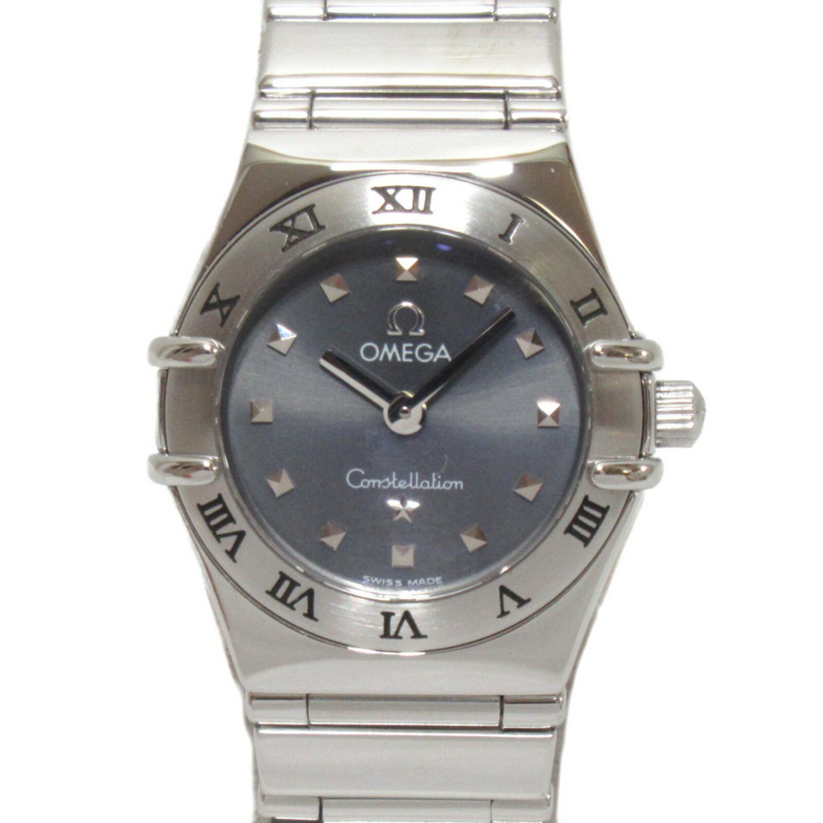 オメガ OMEGA コンステレーション 腕時計 時計 ステンレススチール レディース ブラック系 ブラック 【中古】 | ブランド ブランド時計 ブランド腕時計 ウォッチ