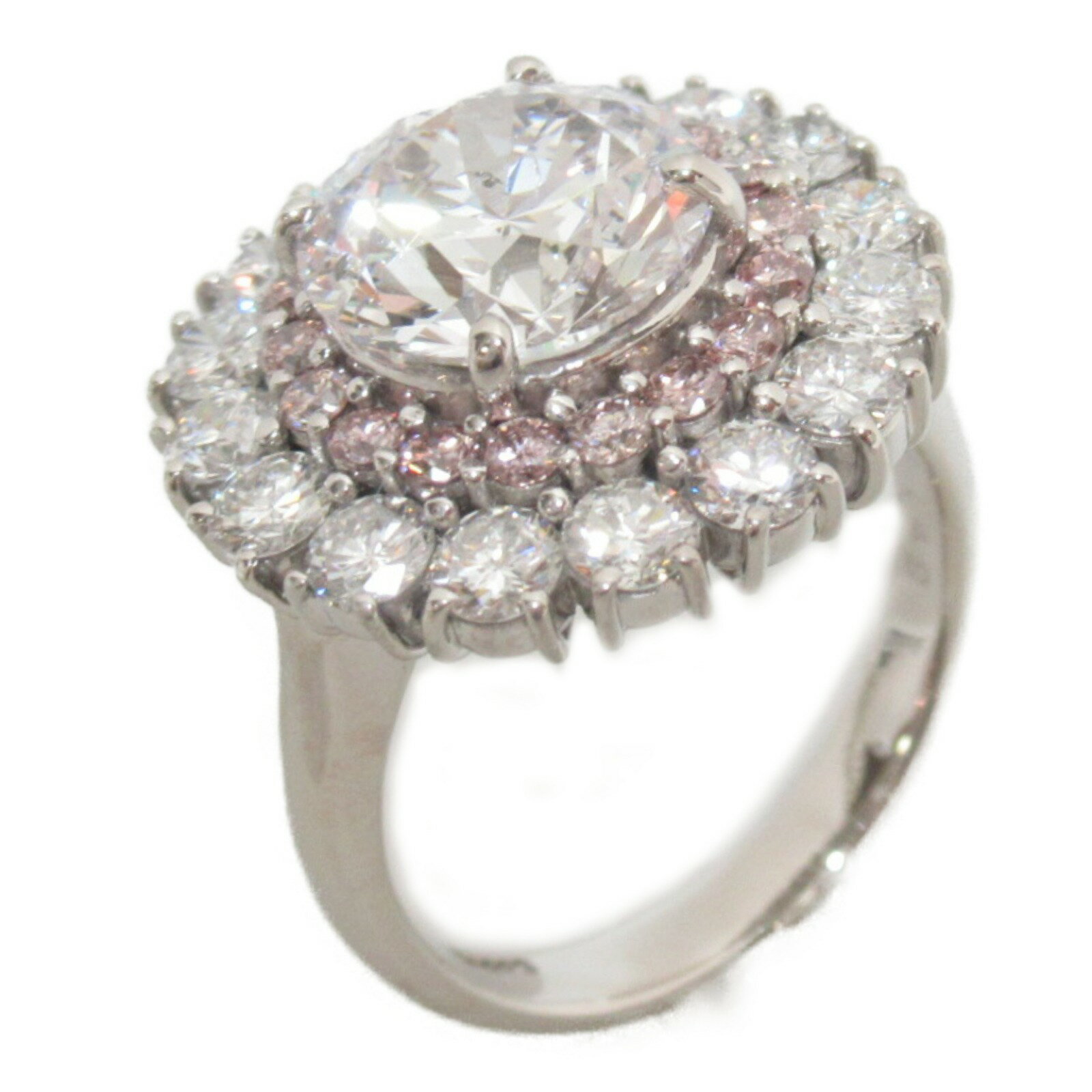 ジュエリー JEWELRY ダイヤモンドリング リング・指輪 ダイヤモンド Pt900プラチナ レディース クリア系 FP ダイヤ 10.5g 【中古】 | ブランド アクセサリー 指輪 リング