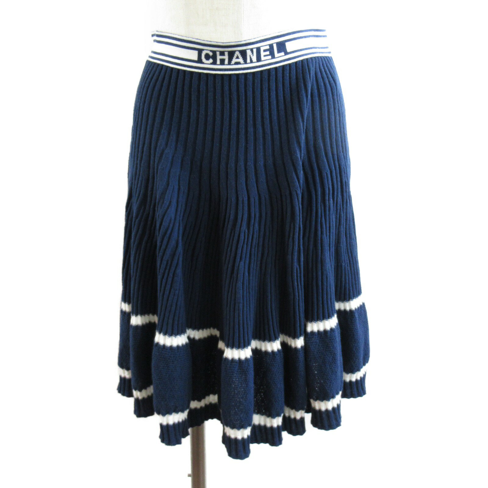 【繊細な作りに注目♪】CHANEL スカート 2104101990241-2.jpg