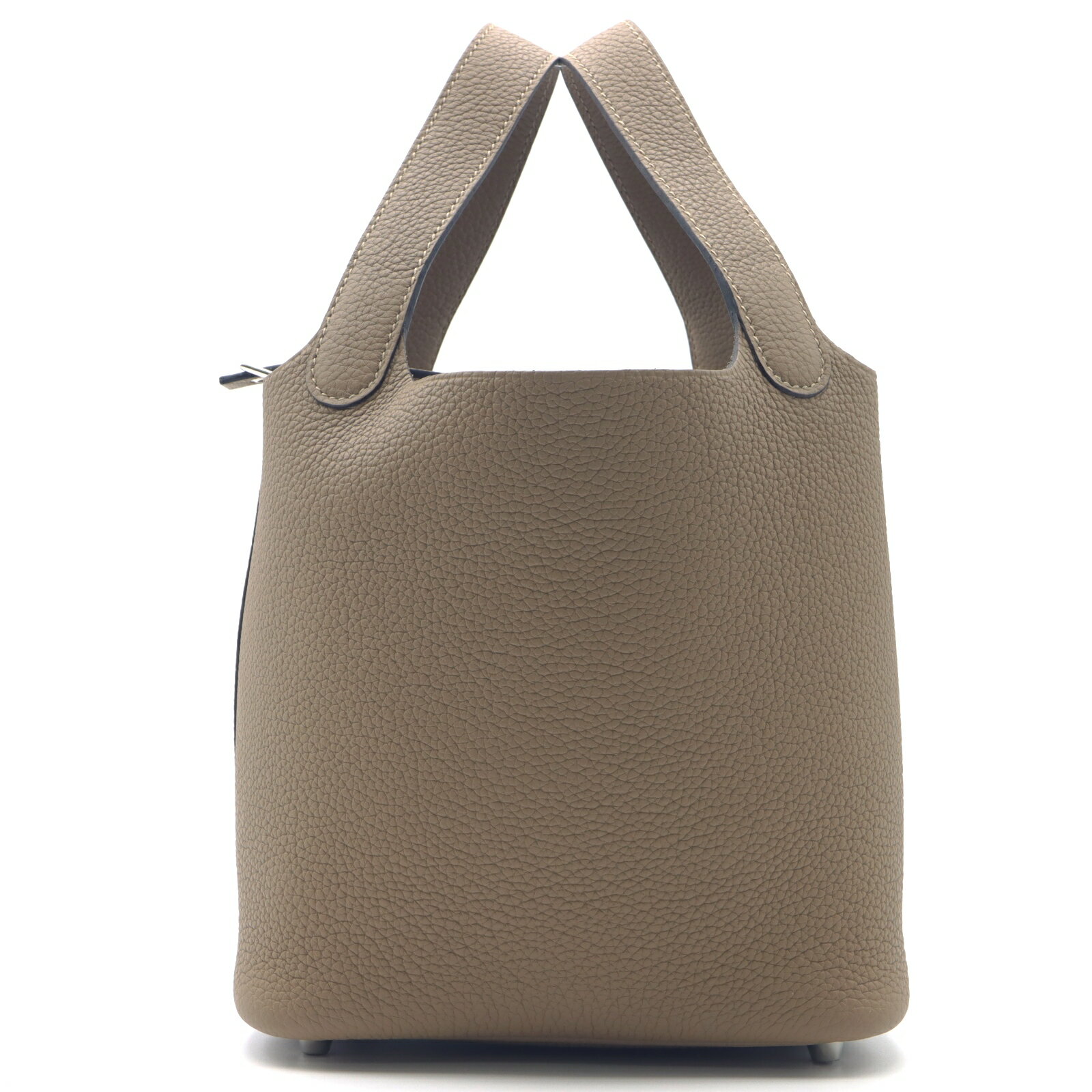 エルメス HERMES ピコタンロックPM トートバッグ バッグ カーフ（牛革） トリヨンモーリス レディース グレー系 ベージュドゥワイマー ベージュドゥワイマール/Z刻のサムネイル