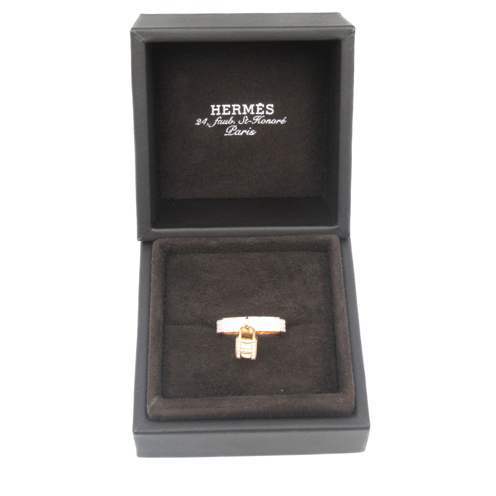 【楽天市場】エルメス HERMES ケリークロシェットMM リング リング・指輪 ジュエリー ダイヤモンド K18(750)ピンクゴールド
