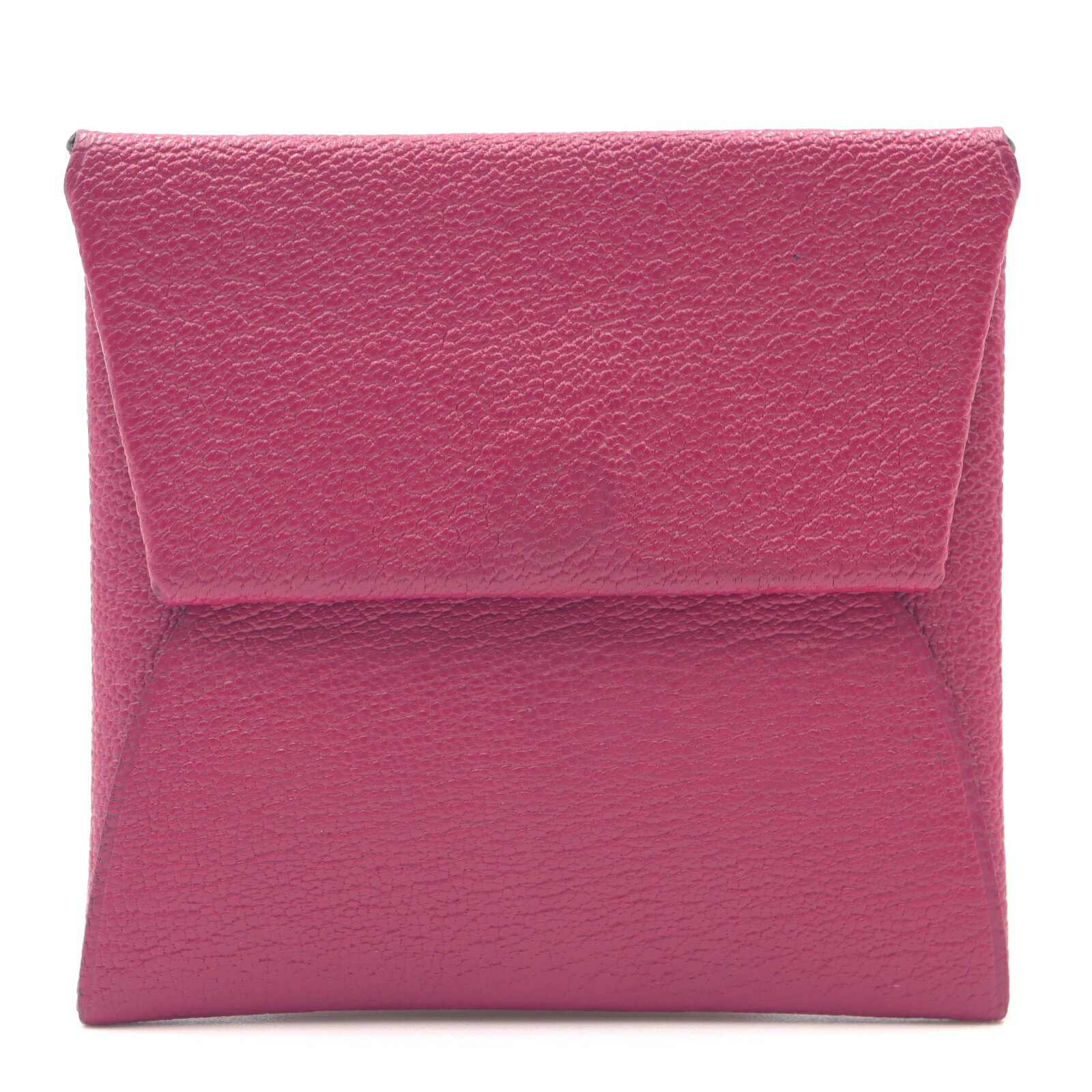 エルメス HERMES バスティア コインケース 財布 レザー シェーブル メンズ レディース ピンク系 / レッド系 フランボワーズxルージュアッシュ Y刻 フランボワーズxアッシュ 【中古】 | ブランド ブランド財布 小銭 小銭入れのサムネイル