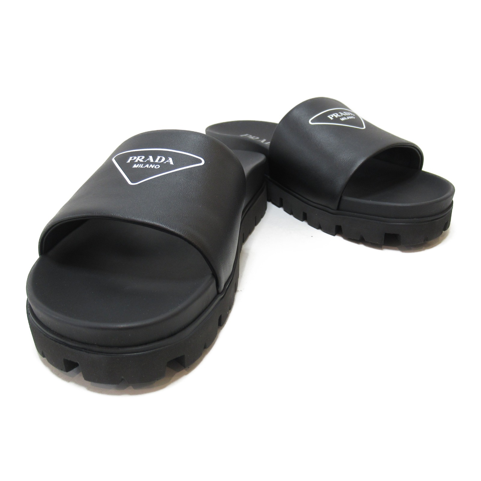 プラダ PRADA サンダル 靴 メンズ レディース ブラック系 ブラック 2X3060A21F00026 【新品】 | ブランド シューズ クツのサムネイル