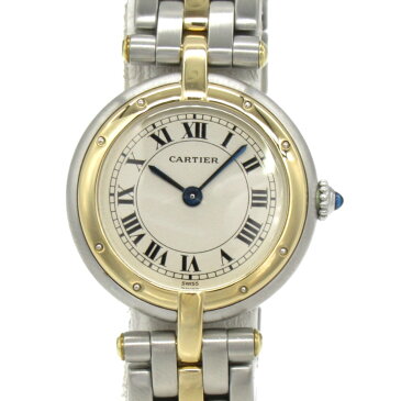 カルティエ CARTIER パンテールSM 腕時計 ウォッチ 時計 K18 （イエローゴールド） ステンレススチール レディース アイボリー系 10579200 【中古】 | ブランド ブランド時計 ブランド腕時計