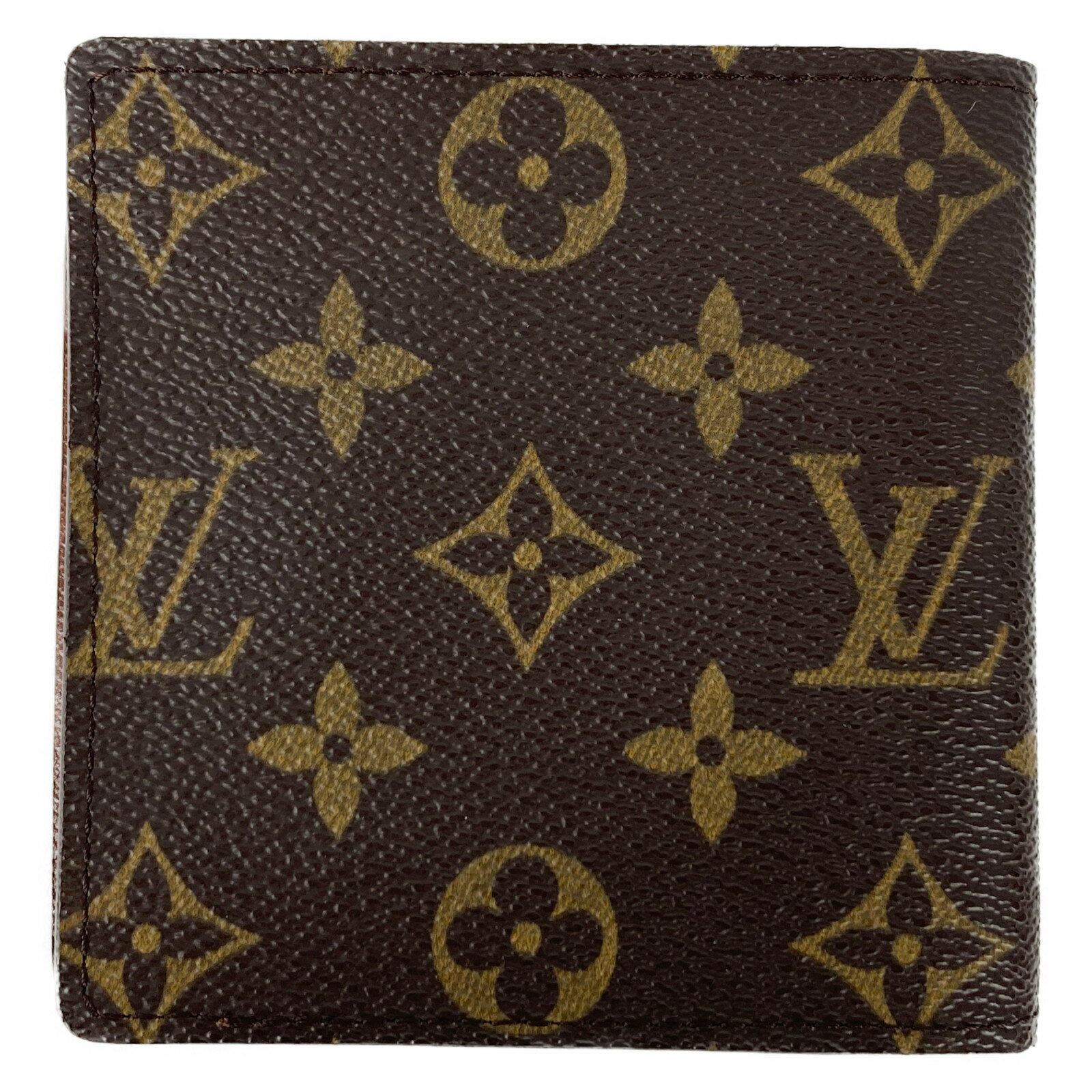 8/19 20時より【全品P5倍＆最大3万円OFFクーポン】 ルイ・ヴィトン LOUIS VUITTON ポルトビエカルトクレディモネ 二つ折り財布 財布 PVCコーティングキャンバス モノグラム メンズ ブラウン系 M61665 【中古】