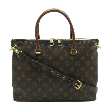 ルイ・ヴィトン LOUIS VUITTON パラス トートバッグ バッグ PVCコーティングキャンバス モノグラム レディース ブラウン系 M42756 【中古】 | ブランド ブランドバッグ バック トートバック トート