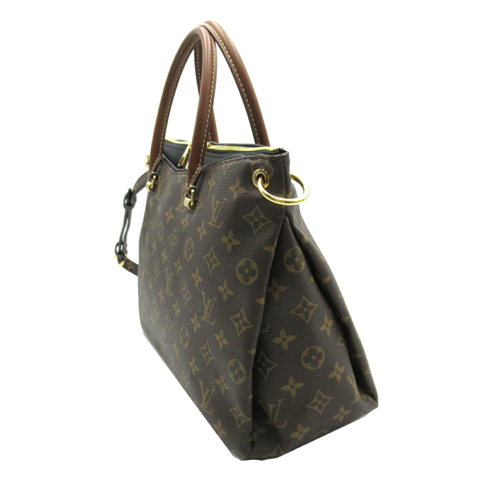 ルイ・ヴィトン LOUIS VUITTON パラス トートバッグ バッグ PVCコーティングキャンバス モノグラム レディース ブラウン系 M42756 【中古】 | ブランド ブランドバッグ バック トートバック トート