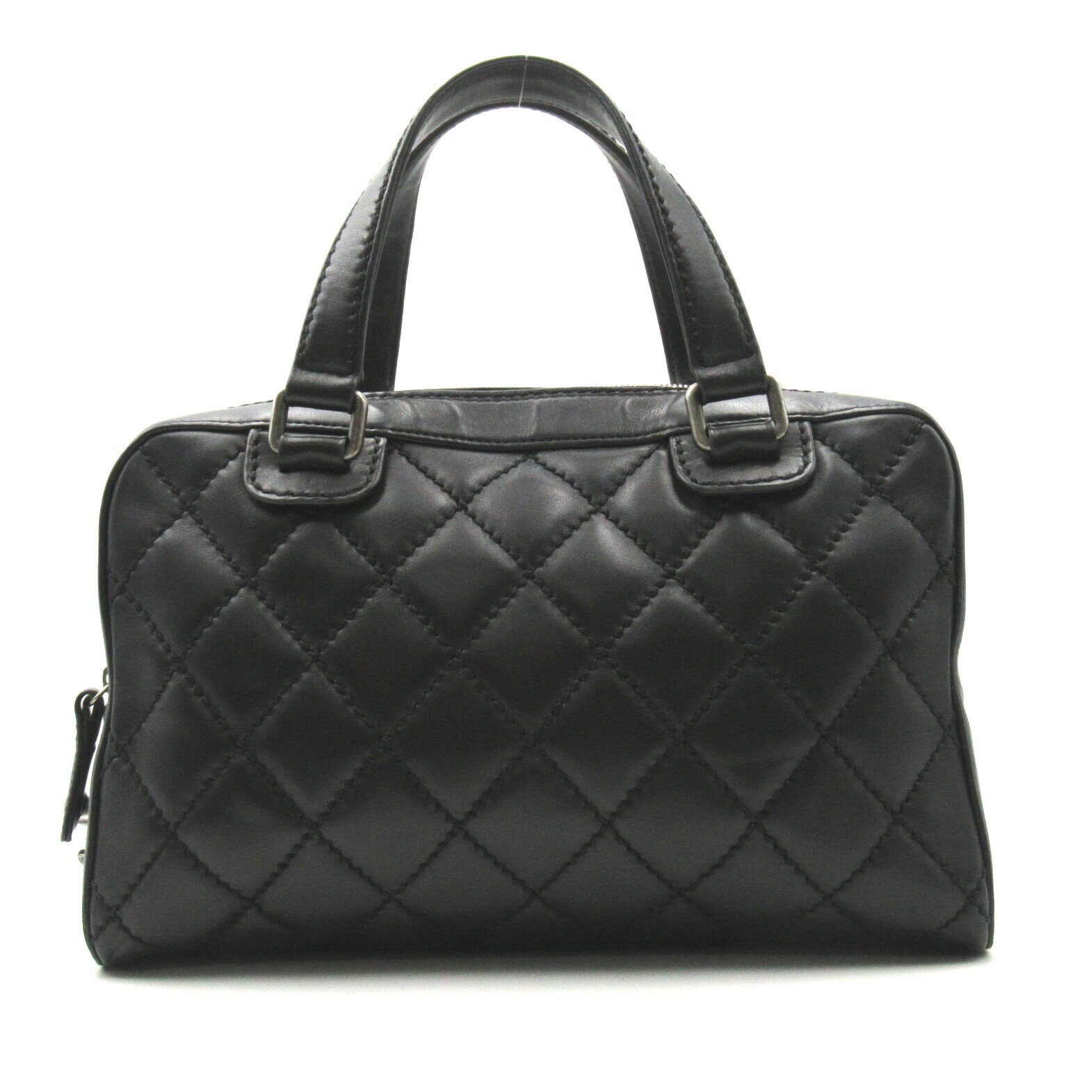 シャネル CHANEL ボストンバッグ バッグ レザー レディース ブラック系 【中古】 | ブランド ブランドバッグ バック ボストンバック 旅行 大容量のサムネイル