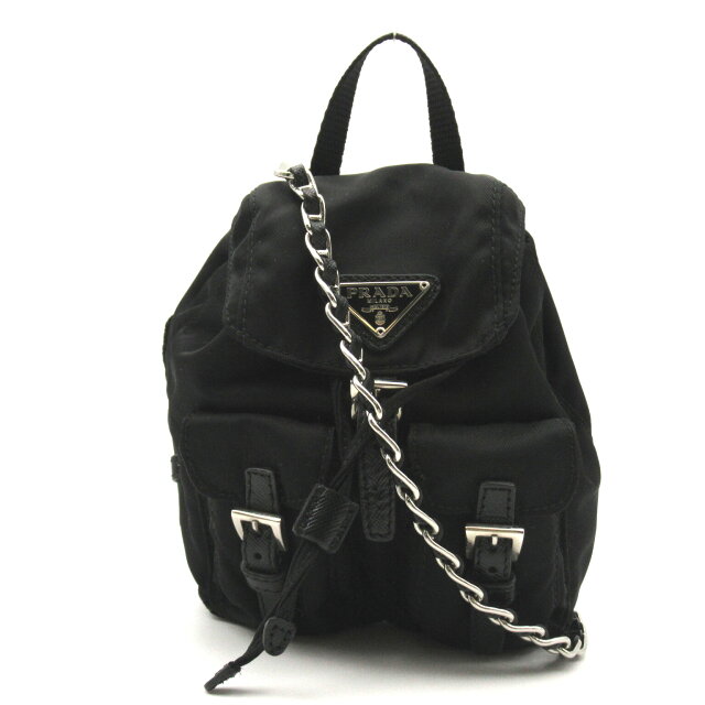 【しません】 プラダ PRADA ショルダーポーチ ショルダーバッグ バッグ ナイロン レディース ブラック系 :BRANDOFF TOKYO ショルダー