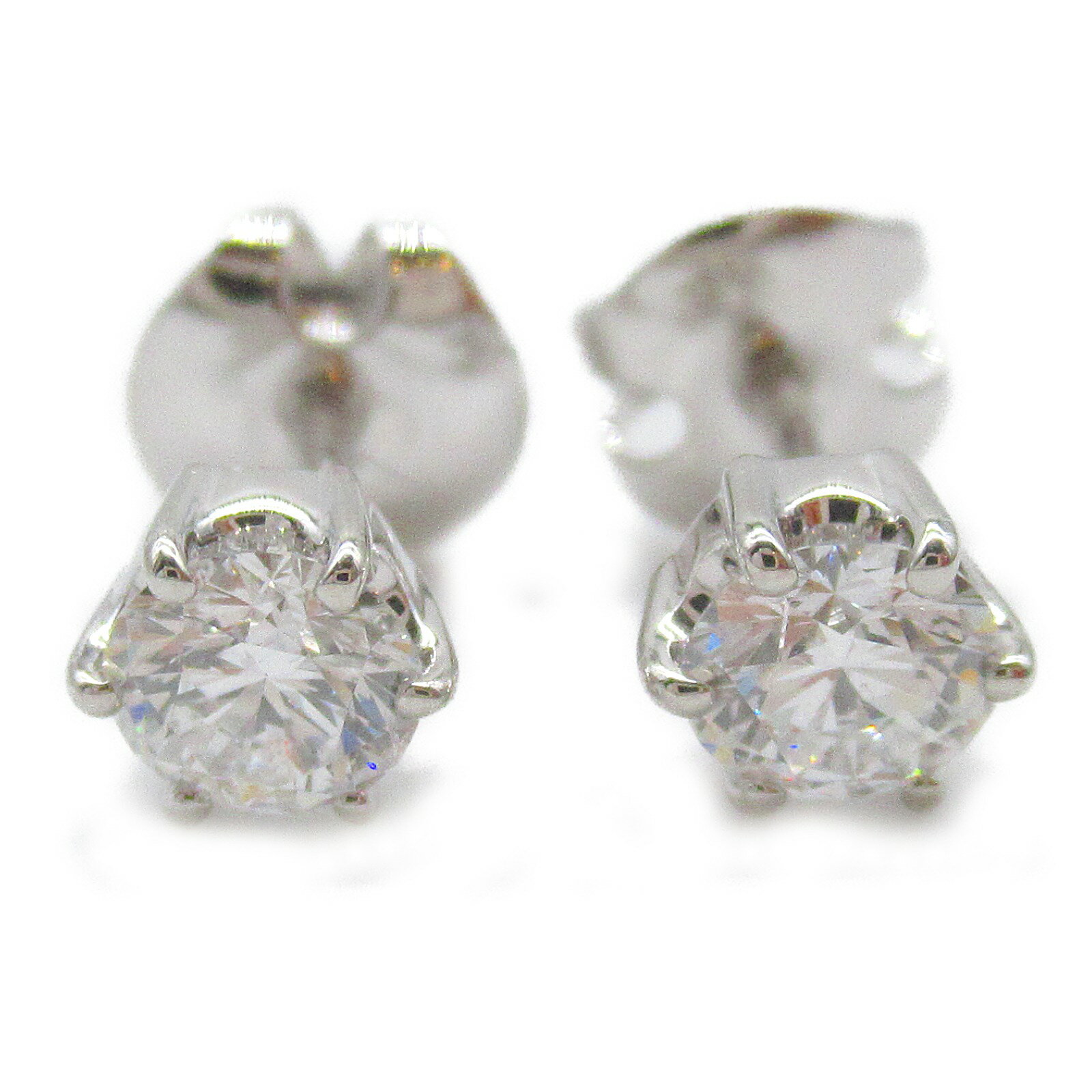 タサキ TASAKI 一粒ダイヤ ピアス ジュエリー ダイヤモンド Pt900プラチナ レディース クリア系 ダイヤ 1.9g 【中古】 | ブランド アクセサリーのサムネイル