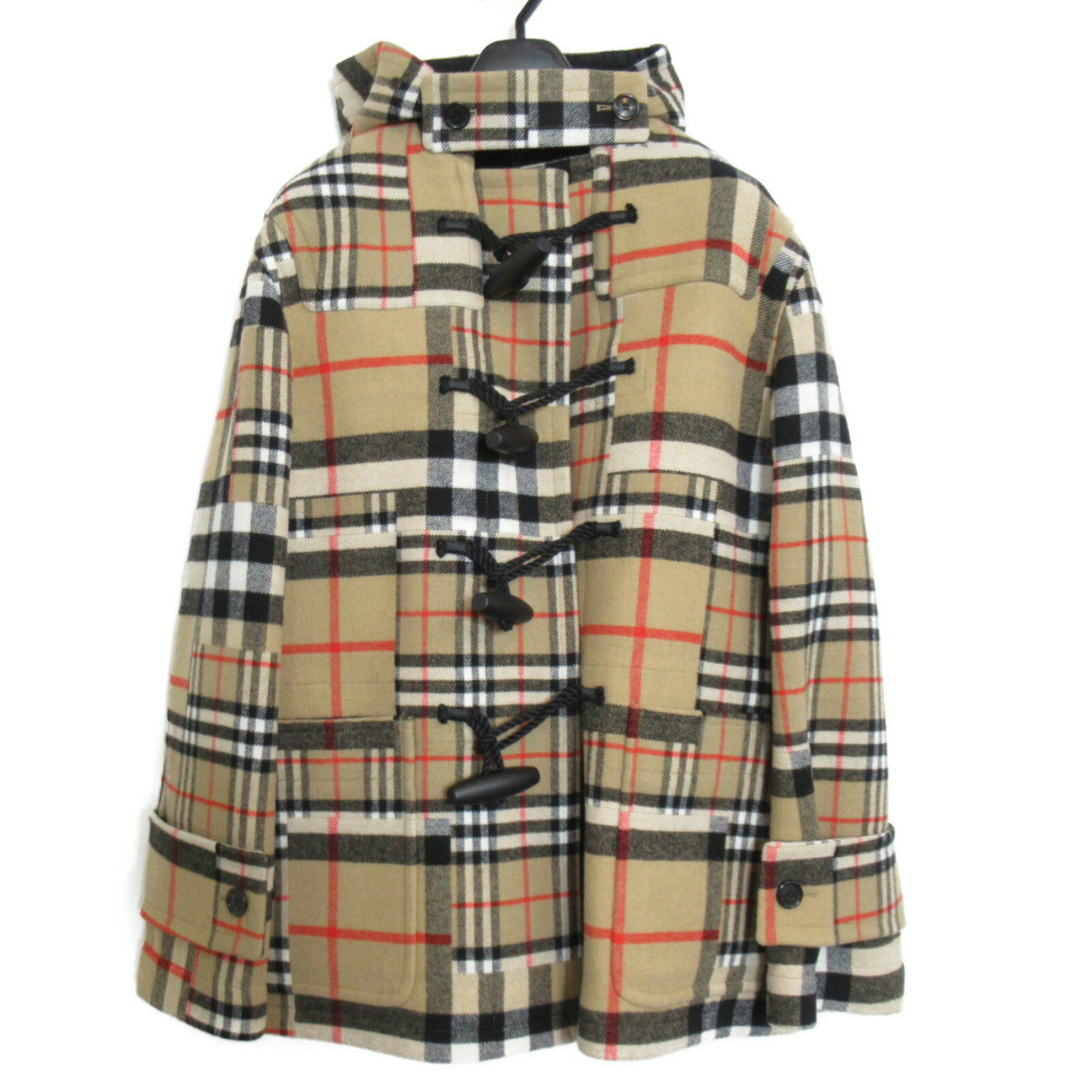 BURBERRY チェック柄 ダッフルコート M 楽天市場】バーバリー BURBERRY ダッフルコート 衣料品 アウター