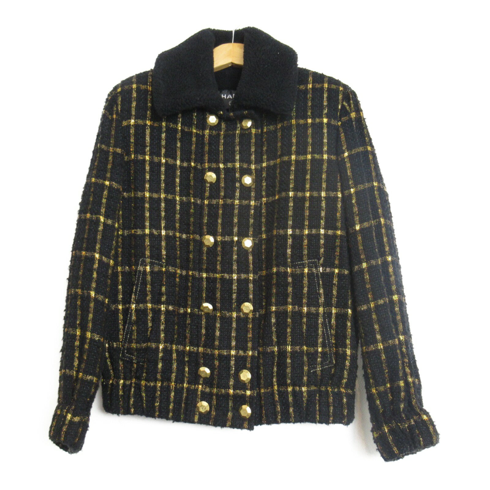 直営店買付◆送料込【CHANEL】24SS ジャケット ブラック P76912 2104102048248-1.jpg