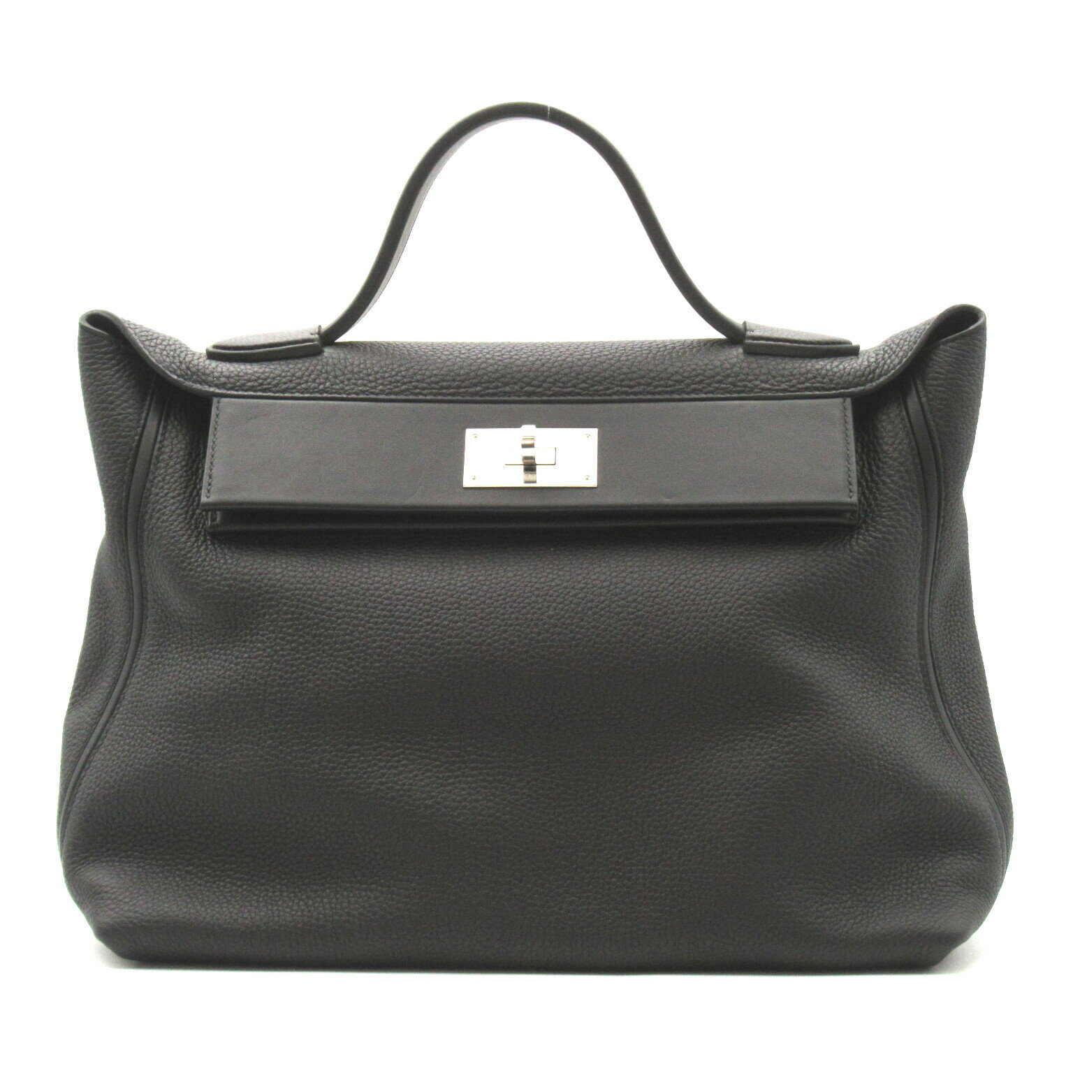 エルメス HERMES ヴァンキャトル35 ハンドバッグ バッグ カーフ （牛革） トリヨンクレマンス レディース ブラック系 【中古】 | ブランド ブランドバッグ バック ハンドバック ハンドのサムネイル