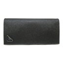 10/1まで【最大4万円OFFクーポン&全品ポイント5倍 】 プラダ PRADA ZIP長財布 二つ折り長財布 財布 レザー サフィアーノレザー メンズ レディース ブラック系 ネロ 2MV836QHHF0002 【新品】 | ブランド ブランド財布 レディース財布 サイフ