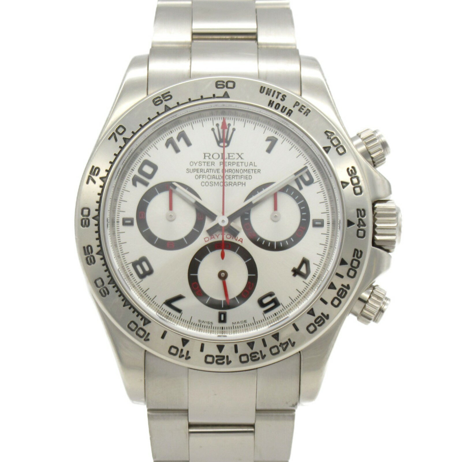 ロレックス ROLEX デイトナ 腕時計 ウォッチ 時計 K18WG （ホワイトゴールド） メンズ シルバー系 116509 【中古】 | ブランド ブランド時計 ブランド腕時計