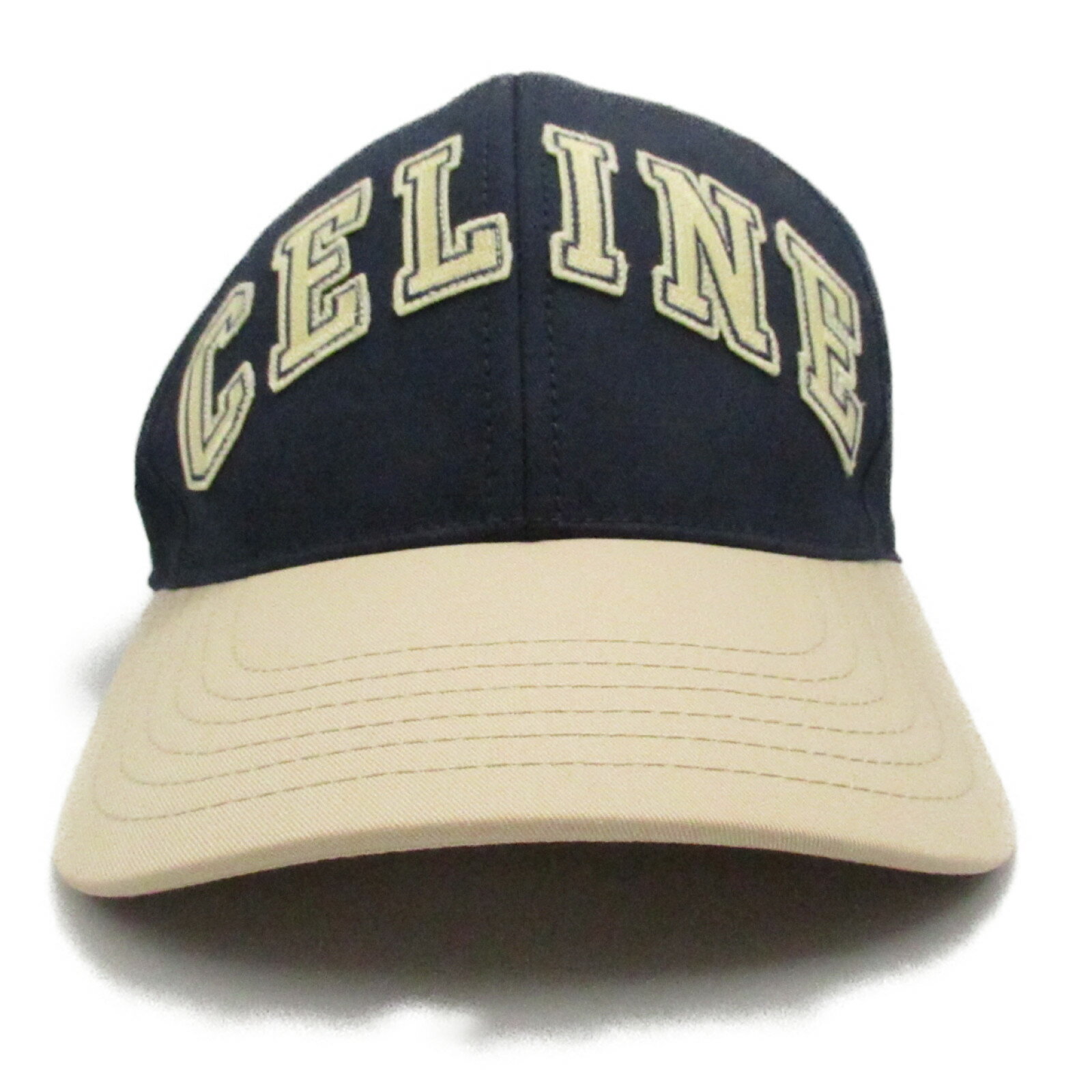 大得価新品 celine - セリーヌ キャップ帽子 ネイビーの通販 by