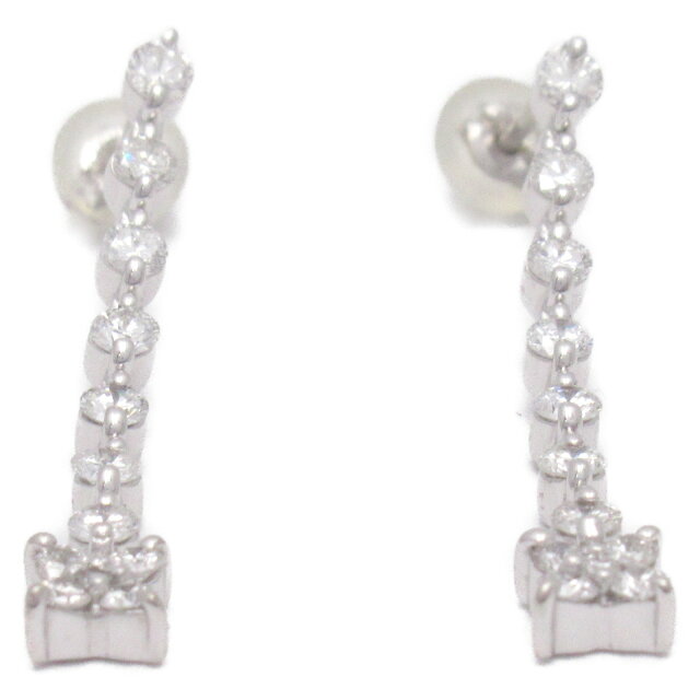 ジュエリー JEWELRY ダイヤモンド ピアス K18WG (ホワイトゴールド) レディース クリア系 ダイヤ 2.5g 【中古】 | ブランド アクセサリー|BRANDOFF TOKYO ジュエリー JEWELRY ダイヤモンド ピアス K18WG (ホワイトゴールド) レディース クリア系 ダイヤ 2.5g 【中古】 | ブランド アクセサリー|BRANDOFF TOKYO