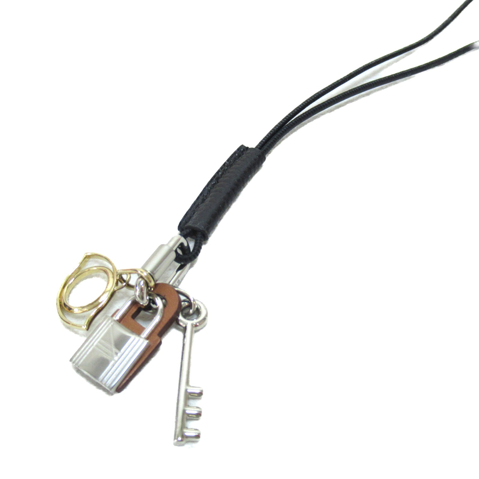 7/24より【最大4万円OFFクーポン＆全品ポイント5倍 】 エルメス HERMES キュリオジテ ネックレス ジュエリー レザー レディース ブラウン系 / シルバー系 DFM 【中古】 | ブランド アクセサリー ペンダントのサムネイル