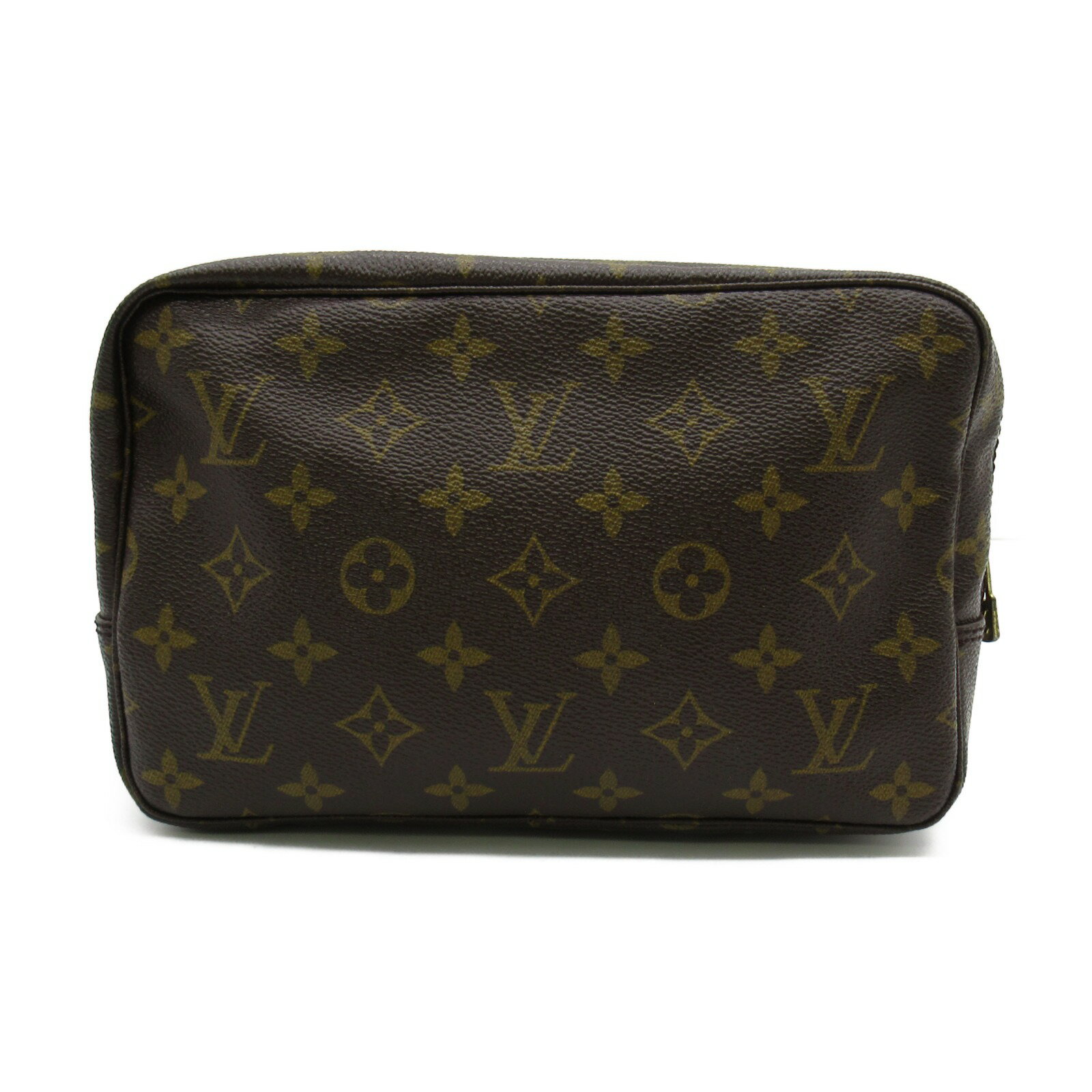 ルイ・ヴィトン LOUIS VUITTON トゥルース・トワレット23 ポーチ バッグ PVCコーティングキャンバス モノグラム レディース ブラウン系 M47524 【中古】