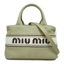 ~E ~E Miu Miu 2wayV_[obO obO LoX fB[X x[Wn / zCgn 5BA2532F68F0065 yViz