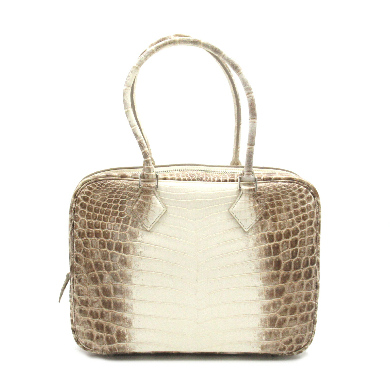 エルメス HERMES プリュム32 ハンドバッグ バッグ ニロティカスマット レディース ベージュ系 【中古】 | ブランド ブランドバッグ バック ハンドバック ハンドのサムネイル