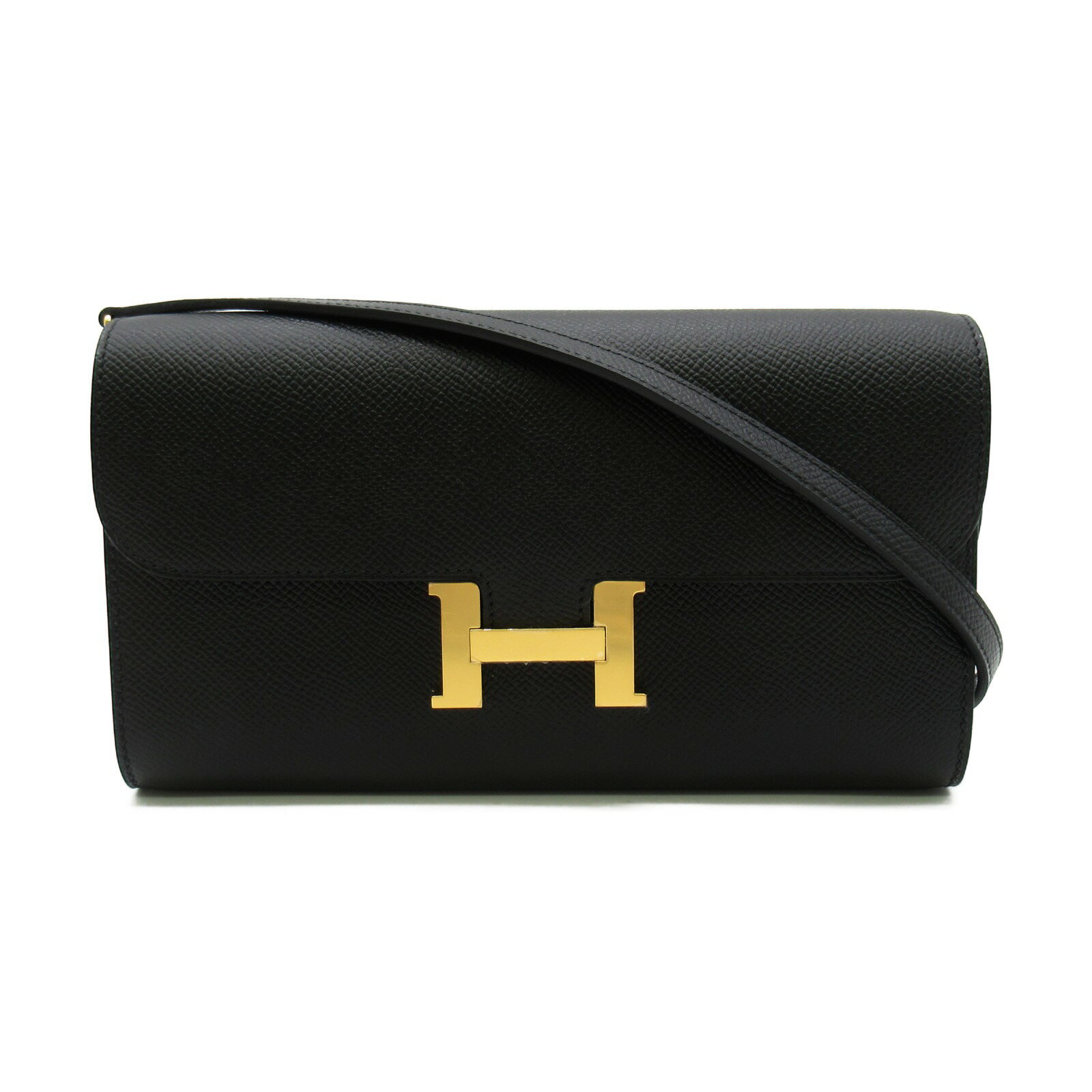 エルメス HERMES コンスタンストゥーゴー ブラック ショルダーバッグ バッグ レザー エプソン レディース ブラック系 【中古】のサムネイル