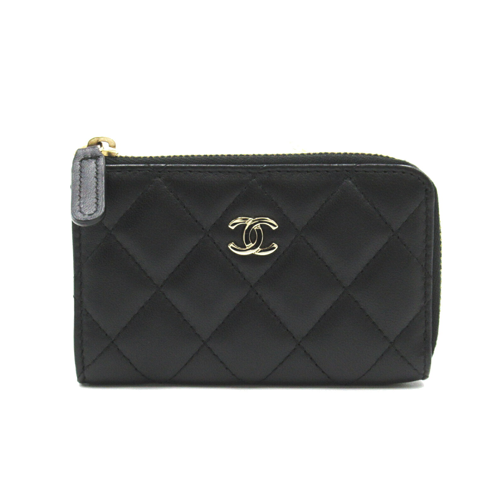 CHANEL ブラウンレザー コインケース 楽天市場】シャネル CHANEL マトラッセ L型コインケース コイン