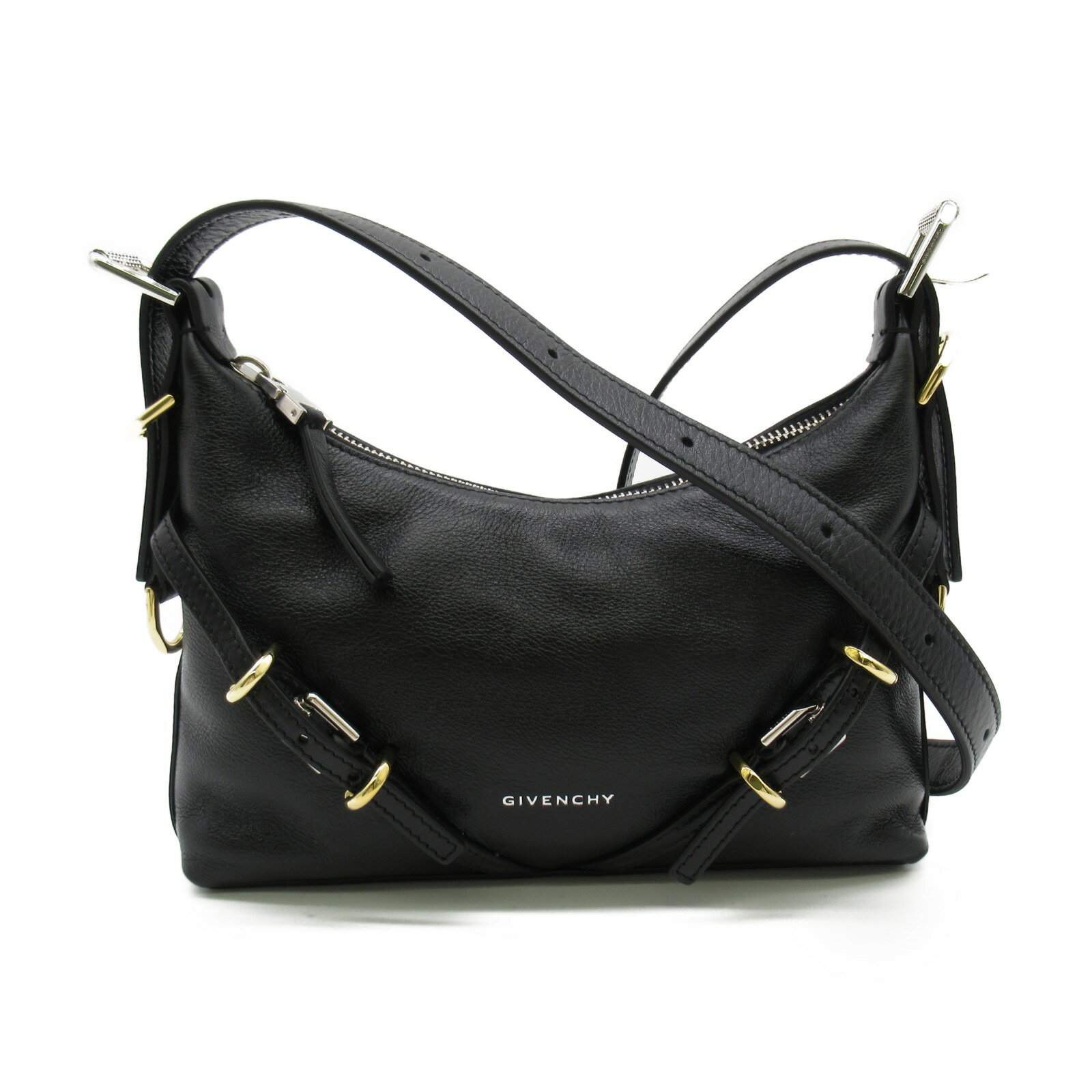 ジバンシィ GIVENCHY ショルダーバッグ ショルダーバッグ バッグ レザー レディース ブラック系 BB50THB1Q7001 【新品】