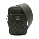 グッチ GUCCI ショルダーバッグ ショルダーバッグ バッグ レザー GGスプリーム メンズ グレー系 752565UULHK8576 【新品】