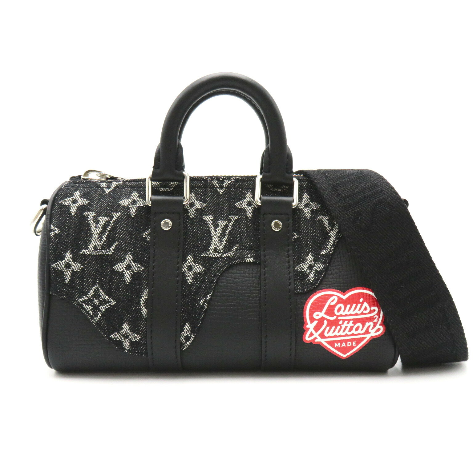 デニム×レザーがオシャレ☆【LOUIS VUITTON】ダイアンバッグ 楽天市場】ルイ・ヴィトン LOUIS VUITTON ドリップ キーポルXS