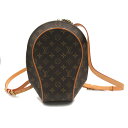 ▼12/24から!最大4万円OFFクーポン＆全品対象ポイント5倍▼ ルイ・ヴィトン LOUIS VUITTON エリプスサックアド リュックサック バックパック バッグ PVCコーティングキャンバス モノグラム レディース ブラウン系 M51125 【中古】