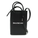 バレンシアガ スマホショルダー レディース バレンシアガ BALENCIAGA スマホショルダーバッグ ショルダーバッグ バッグ カーフ（牛革） レディース ブラック系 7577730AI2N1000 【新品】