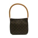 アップ日：2023/12/11状態若干の使用感、傷、擦れ、汚れが見られますブランド名LOUIS VUITTON（ルイ・ヴィトン）商品名ルーピングMM ショルダーバッグ商品品番M51146カラー ブラウン系素材モノグラム PVCコーティングキャンバス × サイズ W約24cm x H約21cm x D約10cm ハンドルの長さ：約54cmストラップドロップの長さ：約20cm ポケット開閉式：ファスナー内側：オープンポケット x 1ファスナーポケット x 1付属品なし※付属品欄に記載されていないものは、原則付属致しません。※外箱・保存袋・保証書・等が付属している場合、それらの状態は商品ランクには含まれません。製造番号/シリアルFL1011【2101217582919】LOUIS VUITTON（ルイ・ヴィトン）