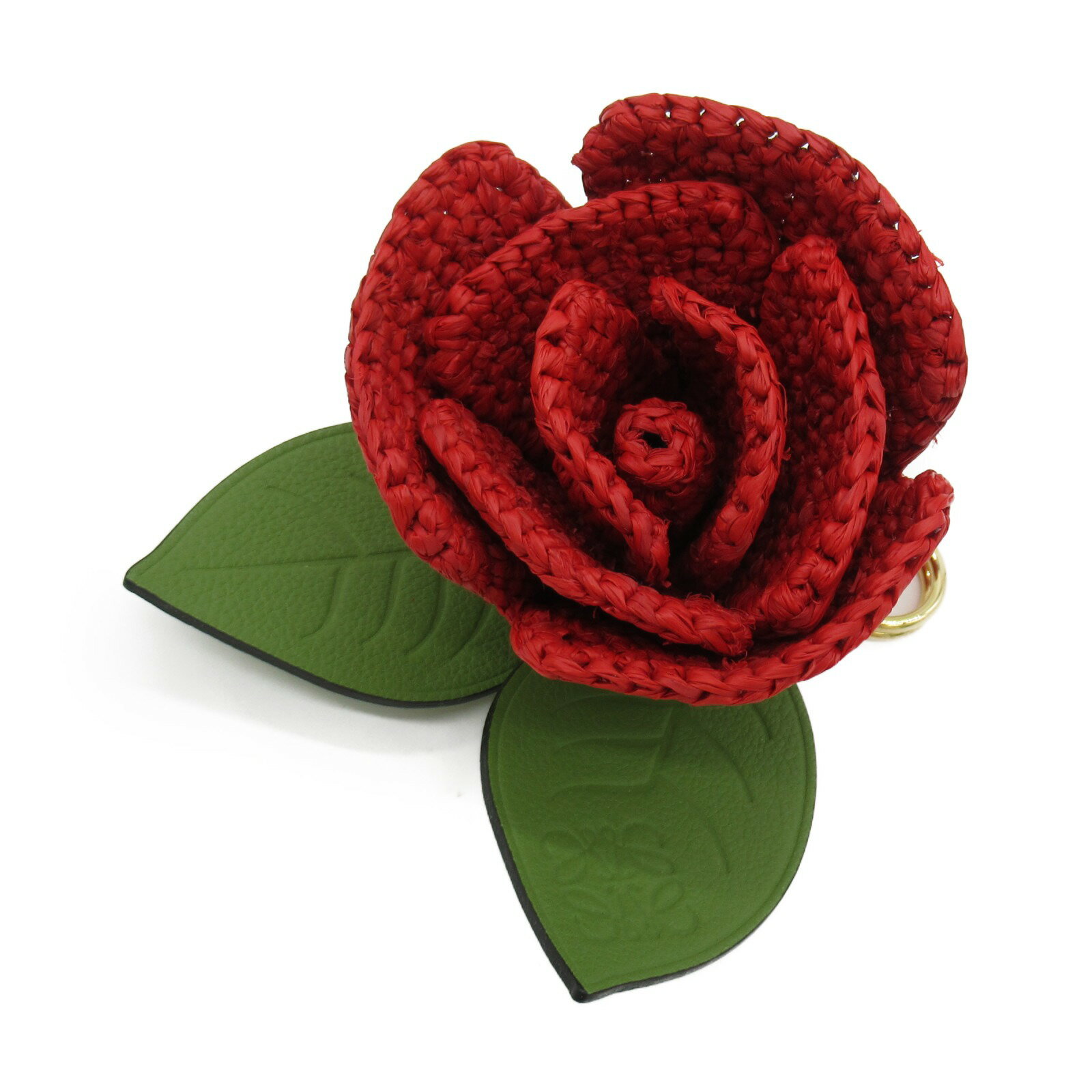 ロエベ LOEWE チャーム チャーム アクセサリー ラフィア/ブラス レディース レッド系 C621232XDL7100 【中古】のサムネイル