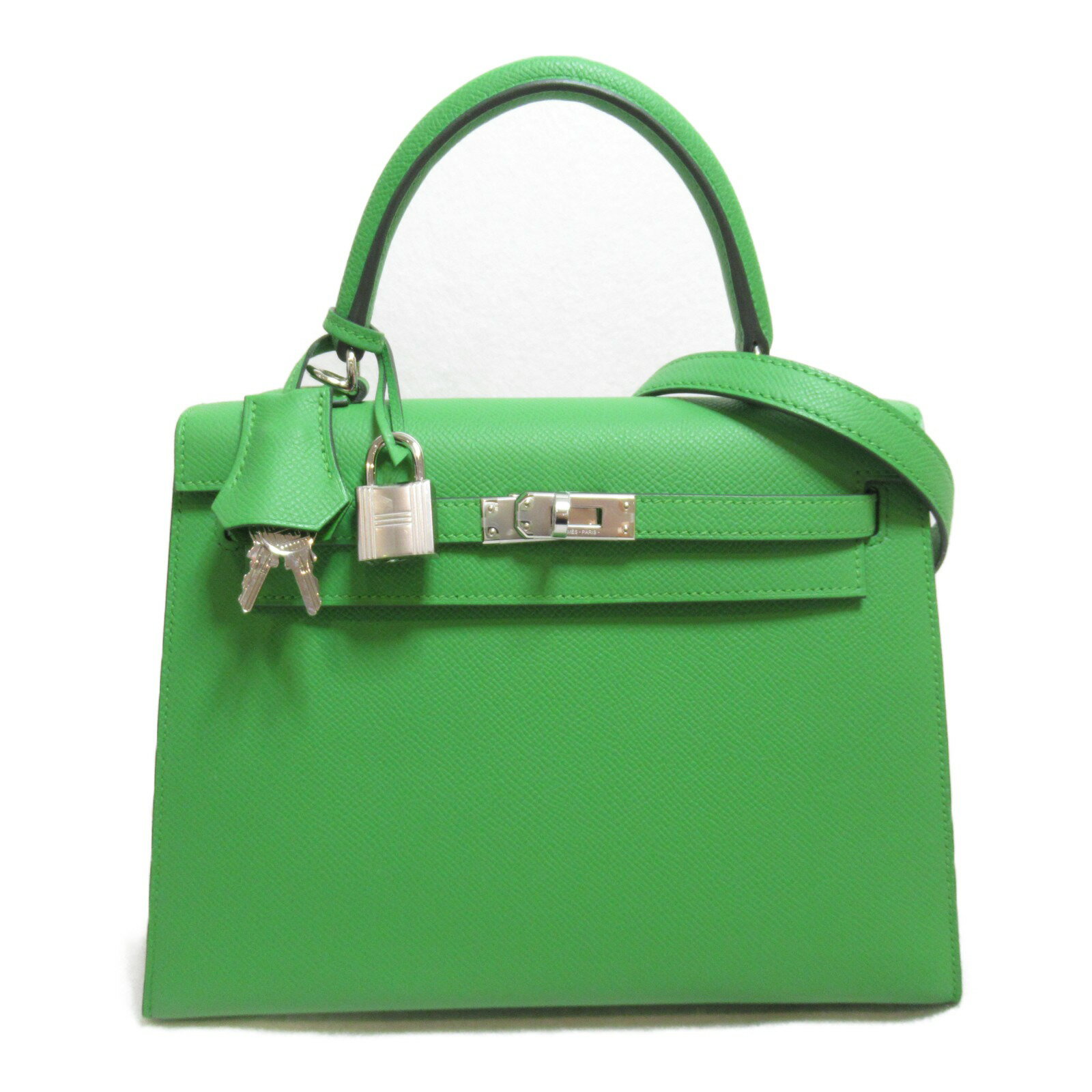 極美品✨ HERMES エプソンレザー ハンドバッグ オリーブグリーン 2101217595025-2.jpg