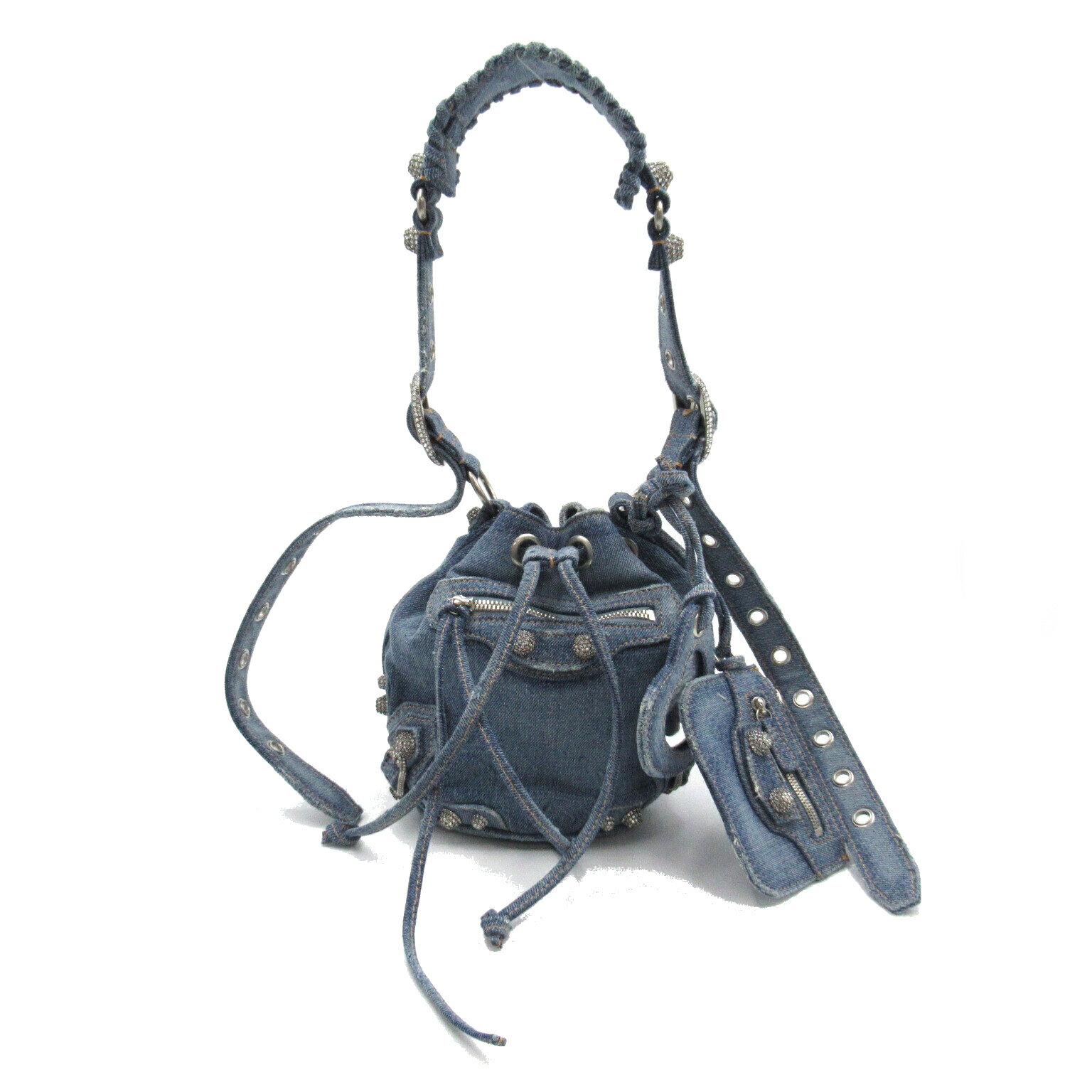 直営店☆BALENCIAGA☆ LE CAGOLE XS ロゴ レザー バケットバッグ 楽天市場】バレンシアガ BALENCIAGA LE CAGOLE XSバケットバッグ