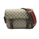 グッチ GUCCI GGスプリームショルダーバッグ ショルダーバッグ バッグ PVCコーティングキャンバス メンズ レディース ブラウン系 760123FACJN9765 【新品】