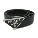 プラダ プラダ PRADA ベルト ベルト 衣料品 レザー レディース ブラック系 2CM217053F000290 【新品】