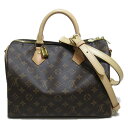 アップ日：2024/01/11状態若干の使用感、傷、擦れ、汚れが見られますブランド名LOUIS VUITTON（ルイ・ヴィトン）商品名スピーディ バンドリエール30 2wayショルダーバッグ商品品番M41112カラー ブラウン系素材モノグラム PVCコーティングキャンバス × サイズ W約30cm x H約21cm x D約17cm ハンドルの長さ：約28cmストラップドロップの長さ：約8cmショルダーの長さ 約108cm - 120cm ポケット開閉式：ダブルファスナー内側：ファスナーポケット x 1付属品保存袋、ショルダーストラップ※付属品欄に記載されていないものは、原則付属致しません。※外箱・保存袋・保証書・等が付属している場合、それらの状態は商品ランクには含まれません。製造番号/シリアルRFID有備考新型につき製造番号無し(ICチップ内蔵)【2119900002200】LOUIS VUITTON（ルイ・ヴィトン）