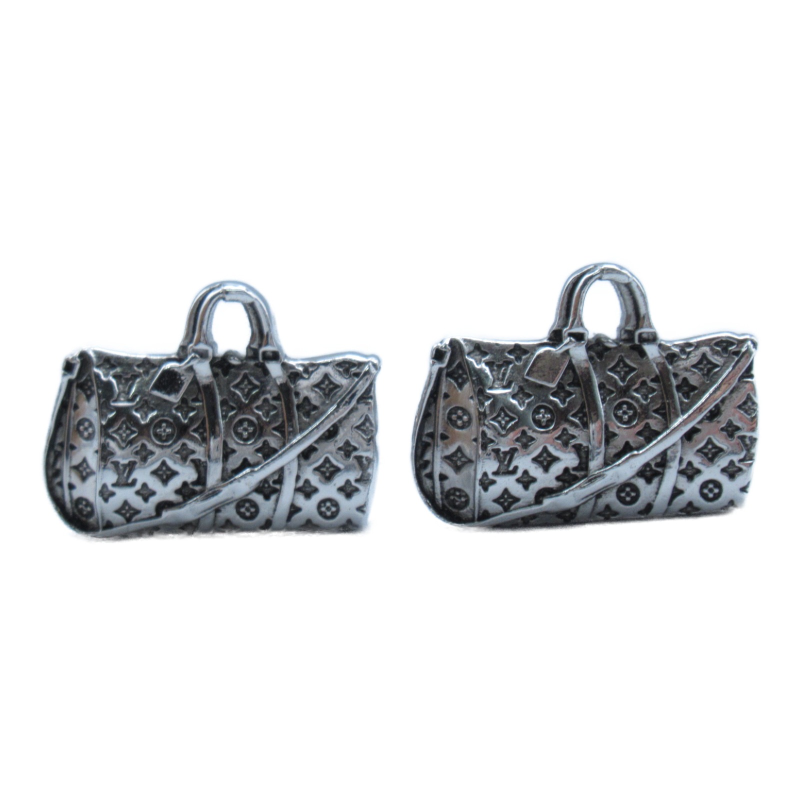 ルイ・ヴィトン LOUIS VUITTON ブトン ドゥ マンシェット カフス アクセサリー シルバー925 メンズ シルバー系 M66361 【中古】