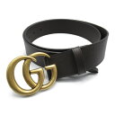 グッチ GUCCI ベルト ベルト 衣料品 レザー メンズ レディース ブラウン系 397660AP00T2145100 【中古】