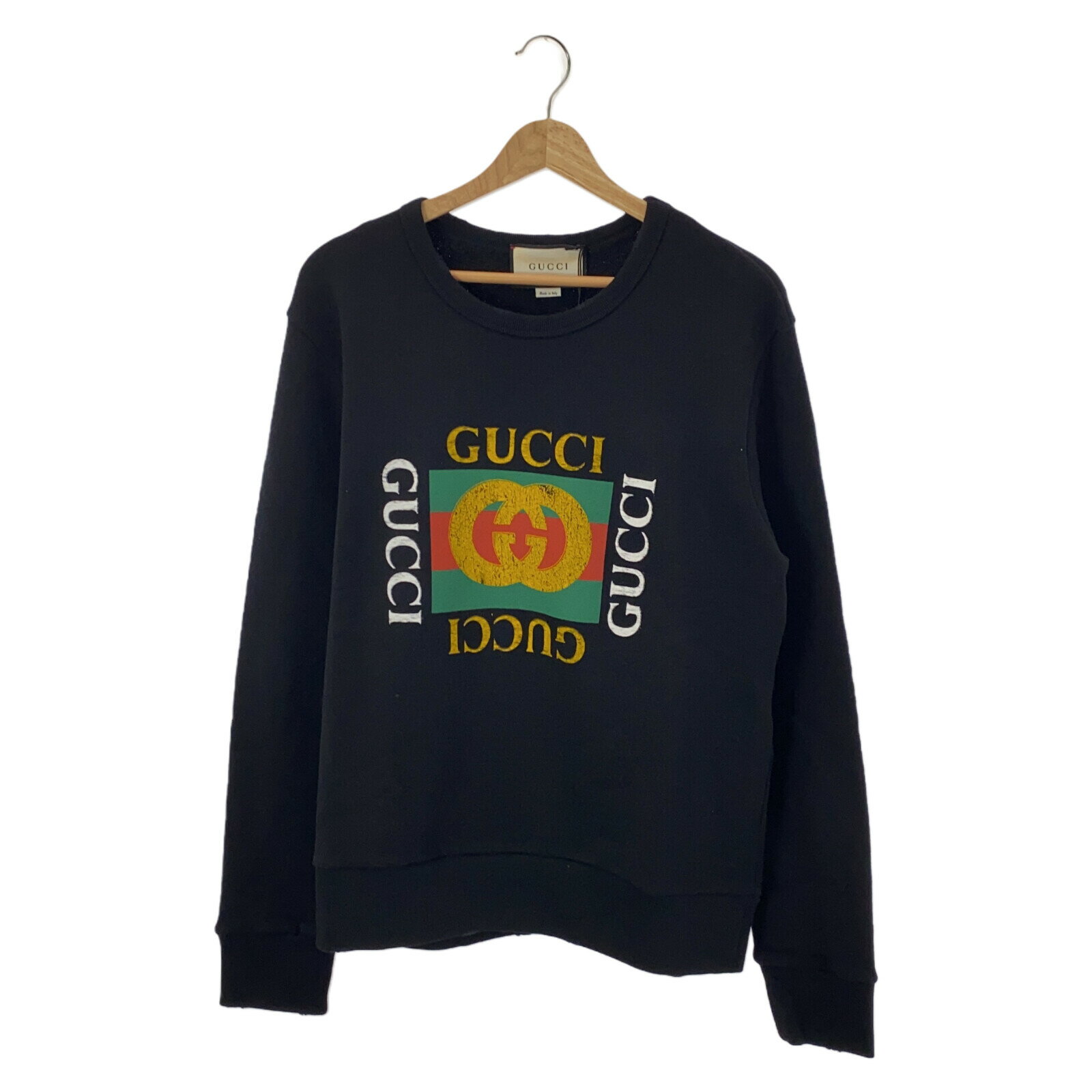 GUCCI グッチ プリントロゴ フーデッド スウェットシャツ 楽天市場】グッチ GUCCI ロゴプリント スウェット スウェット
