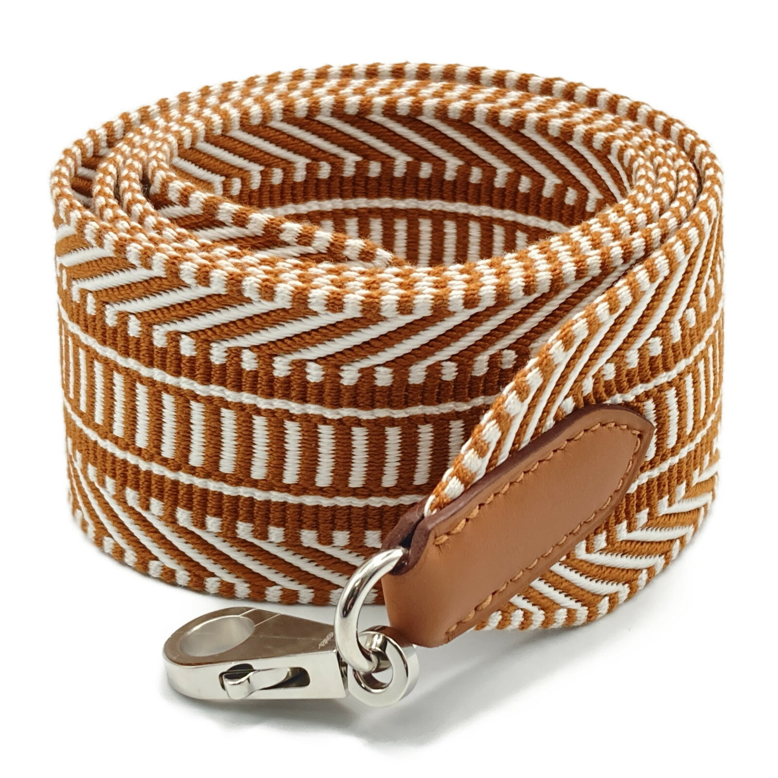 エルメス HERMES バンドリエール 衣料品 トワル メンズ レディース ブラウン系 【中古】のサムネイル