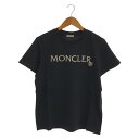 モンクレール MONCLER Tシャツ 半袖Tシャツ 衣料品 トップス コットン レディース ブラック系 8C00006829HP999L 【新品】