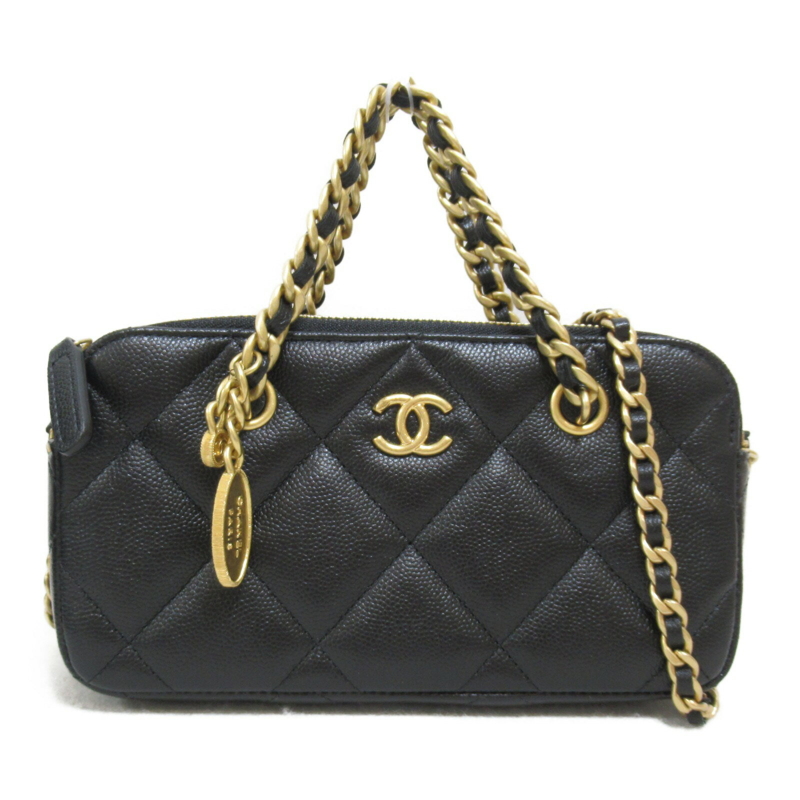 ☆CHANEL☆シャネル☆クラシックフォンホルダーキャビア 楽天市場】シャネル CHANEL マトラッセ・フォンホルダー 2way